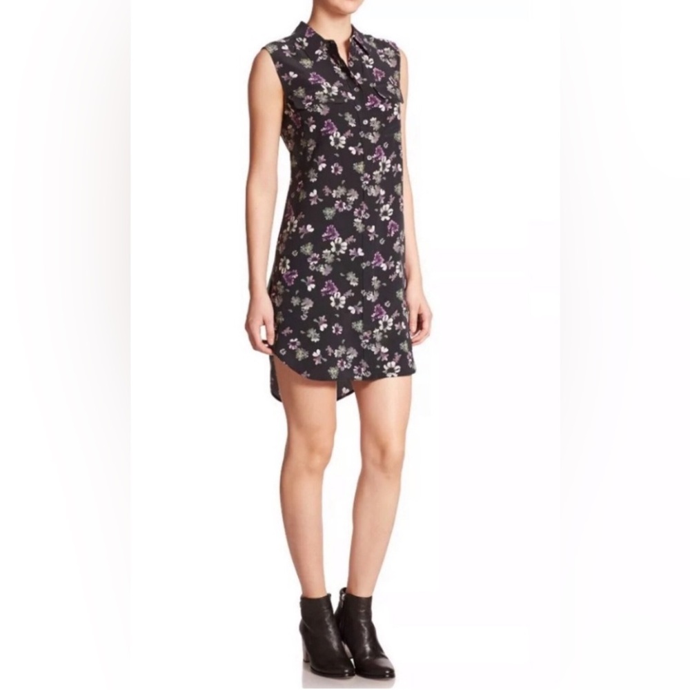 Equipment Fenme silk shirtdress